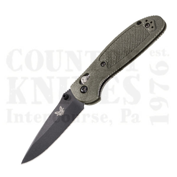 Buy Benchmade  BM556BKOD Mini-Griptilian - Olive Drab / BK1 / Plain Edge at Country Knives.