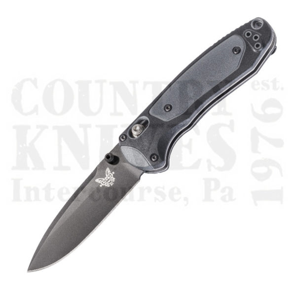 Buy Benchmade  BM595BK Mini Boost - BK1 / Plain Edge at Country Knives.
