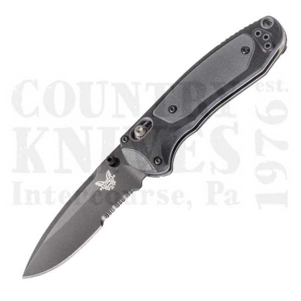 Buy Benchmade  BM595SBK Mini Boost - BK1 / ComboEdge at Country Knives.