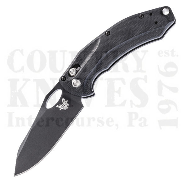Buy Benchmade  BM818BK Mini Loco- BK1 / Plain Edge at Country Knives.