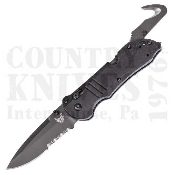 Buy Benchmade  BM917SBK Tactical Triage - BK1 / ComboEdge at Country Knives.