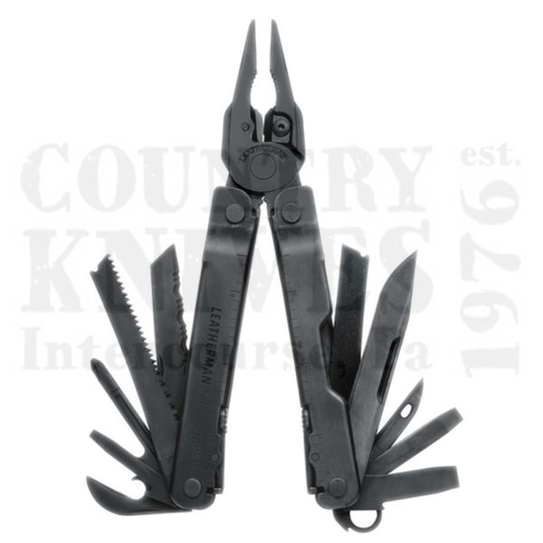 Buy Leatherman  LT831105 Super Tool 300 - Black Oxide / Black MOLLE at Country Knives.