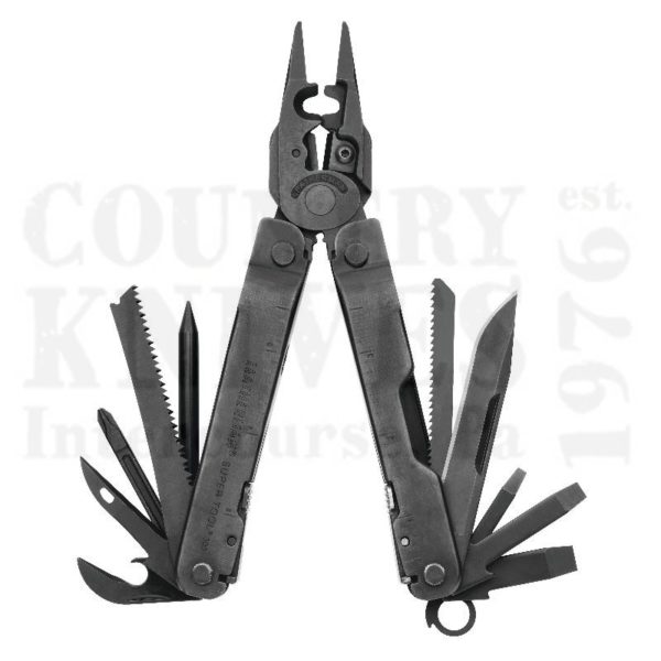 Buy Leatherman  LT831417 Super Tool 300 EOD - Black Oxide / Brown MOLLE-USA at Country Knives.