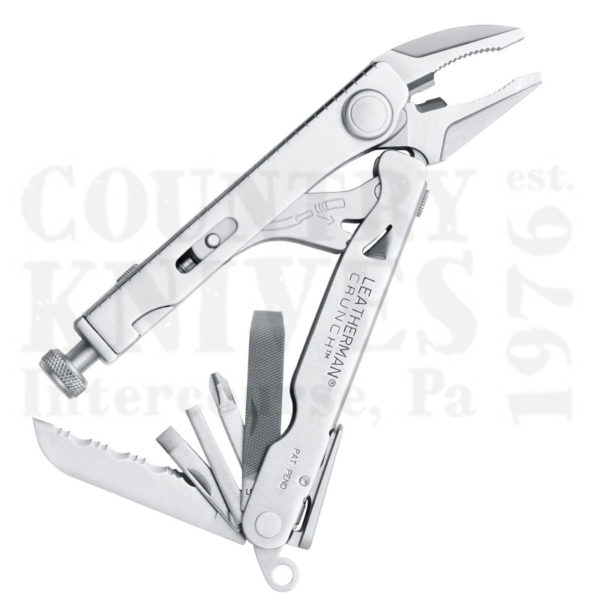 Buy Leatherman  LT831539 Crunch - Black MOLLE-USA at Country Knives.