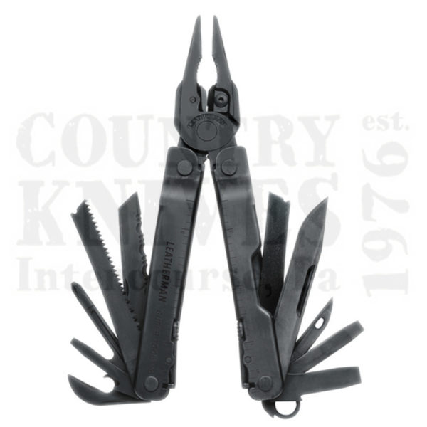 Buy Leatherman  LT831565 Super Tool 300 - Black Oxide / Brown MOLLE-USA at Country Knives.