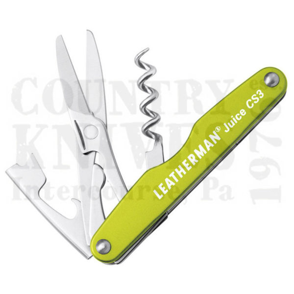 Buy Leatherman  LT832371 Juice CS3 - Moss Green at Country Knives.