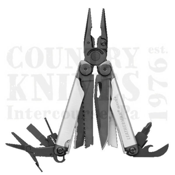 Buy Leatherman  LT832531 Wave + - with Premium Nylon Sheath at Country Knives.