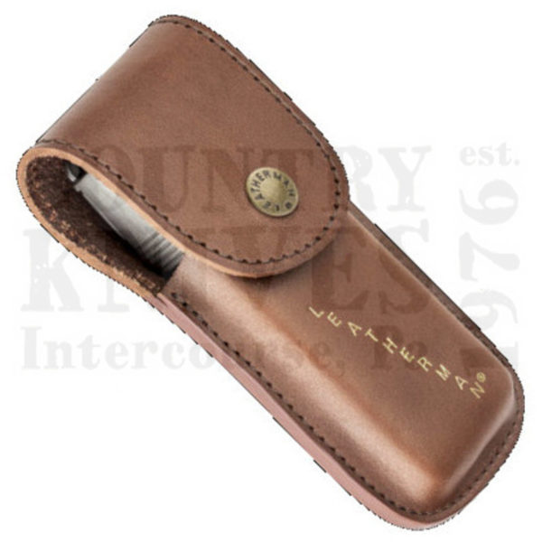 Buy Leatherman  LT832595 Heritage Leather Sheath - Brown / Large at Country Knives.