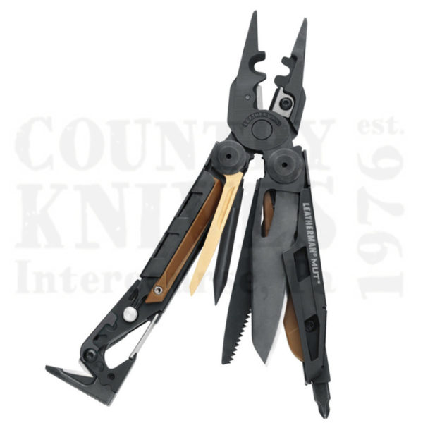Buy Leatherman  LT850332 MUT EOD - Black Oxide with Black MOLLE-USA Sheath at Country Knives.