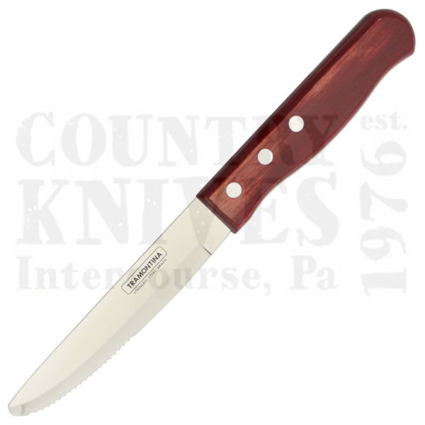 Buy Tramontina  TTA-105 5" Jumbo Porterhouse Steak Knife - Polywood Handle with Rounded Tip at Country Knives.