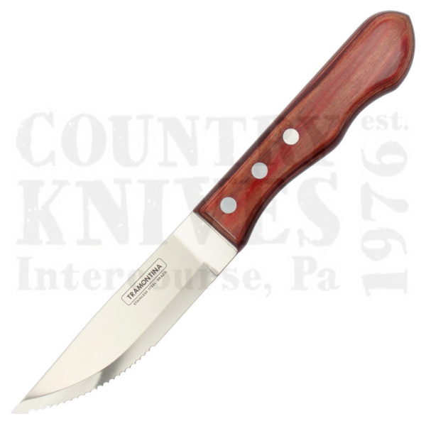 Buy Tramontina  TTA-110 5" Jumbo Porterhouse Steak Knife - Polywood Handle with Pointed Tip at Country Knives.