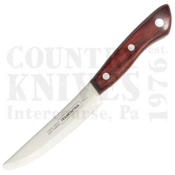 Buy Tramontina  TTA80000-107 5" Jumbo Porterhouse Steak Knife - Gaucho Polywood Handle with Rounded Tip at Country Knives.