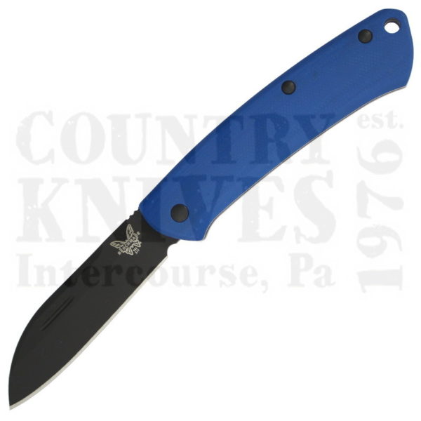 Buy Benchmade  BM319DLC-1801 Proper - Blue G-10 at Country Knives.