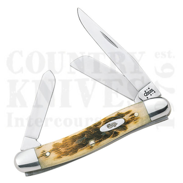 Buy Case  CA0042 Medium Stockman - Amber Bone at Country Knives.