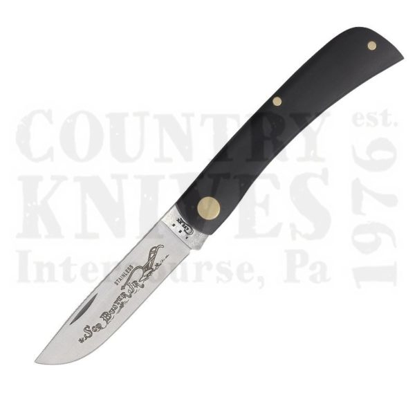 Buy Case  CA0095 Sod Buster Jr. - Black Delrin at Country Knives.