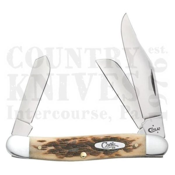 Buy Case  CA0128 Stockman - Amber Bone at Country Knives.