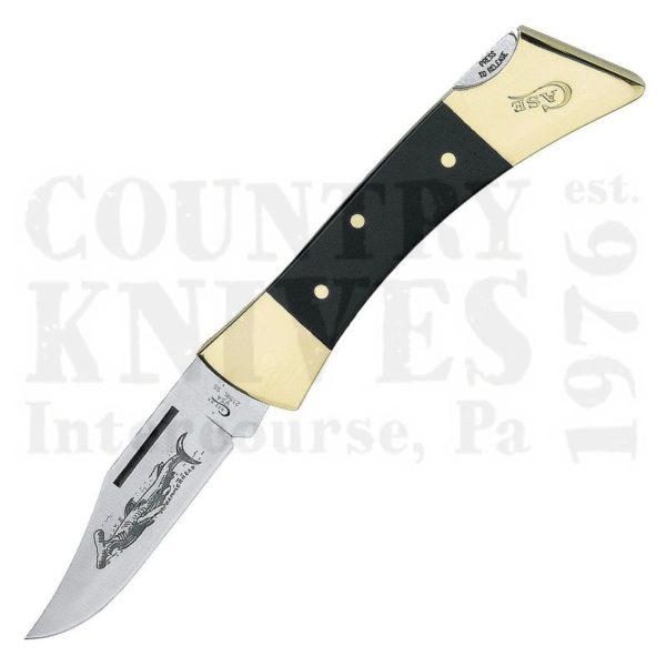 Buy Case  CA0177 Hammerhead - Black Delrin at Country Knives.