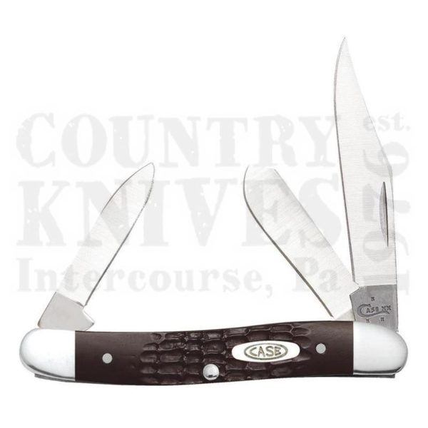 Buy Case  CA0217 Medium Stockman - Brown Delrin at Country Knives.
