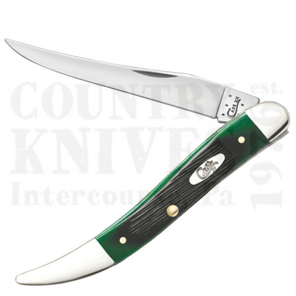 Buy Case  CA32115 Medium Texas Toothpick - Hunter Green at Country Knives.