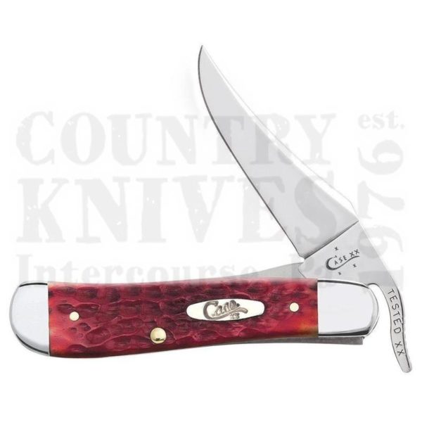 Buy Case  CA6994 RussLock - Dark Red Bone at Country Knives.