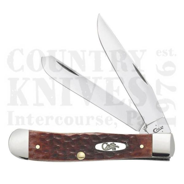 Buy Case  CA7011 Trapper - Chestnut Bone at Country Knives.
