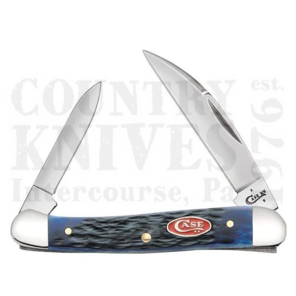 Buy Case  CA7062 Mini Copperhead - Navy Blue Bone at Country Knives.