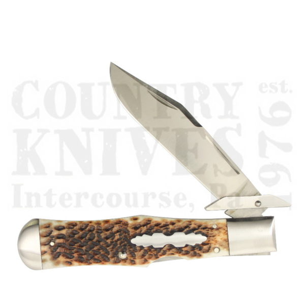 Buy Case  CA7158 Swing Guard Lockback - Brown Bone at Country Knives.