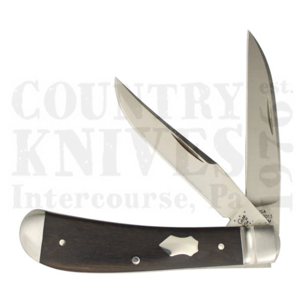 Buy Case  CA7211 Wharncliffe Trapper - Ebony at Country Knives.