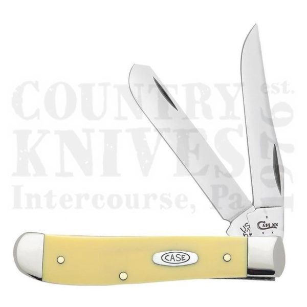 Buy Case  CA80029 Mini Trapper - Yellow Delrin at Country Knives.