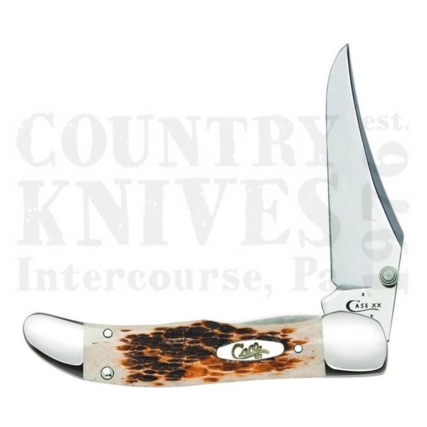 Buy Case  CA3015 Kickstart Mid-Folding Hunter - Amber Bone at Country Knives.