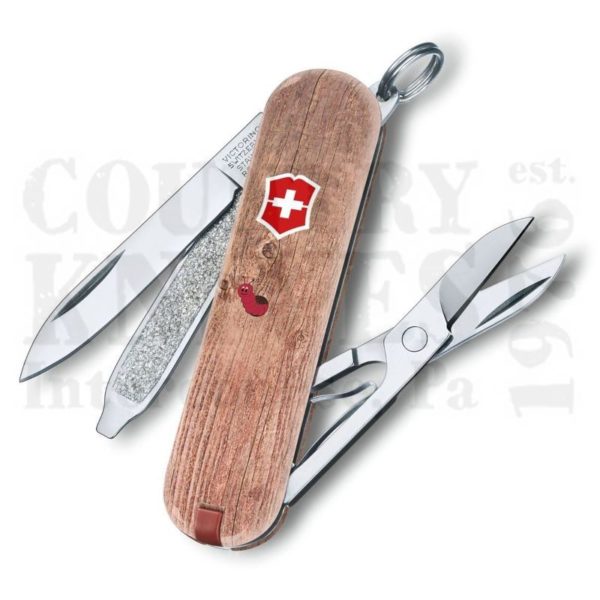 Buy Victorinox Swiss Army 0.6223.L1706US2 Classic SD 2017 - Woodworm at Country Knives.
