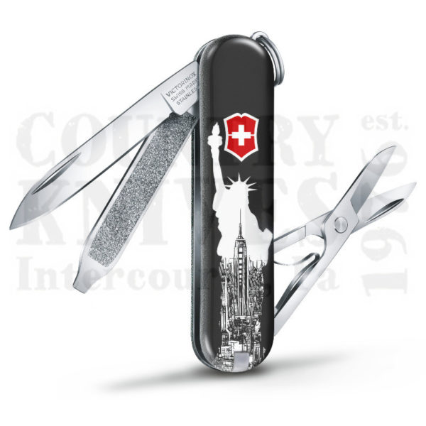 Buy Victorinox Victorinox Swiss Army Knives 0.6223.L1803US2 Classic SD 2018 - The City of Love at Country Knives.