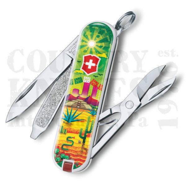 Buy Victorinox Swiss Army 0.6223.L1807US2 Classic SD 2018 - Mexican Sunset at Country Knives.