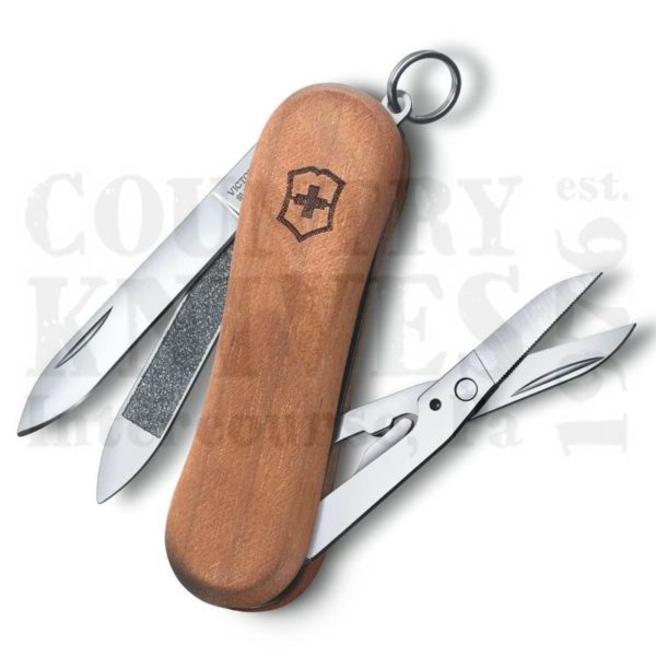 Buy Victorinox Victorinox Swiss Army Knives 0.6421.63US2 EvoWood 81 - Swiss Walnut at Country Knives.