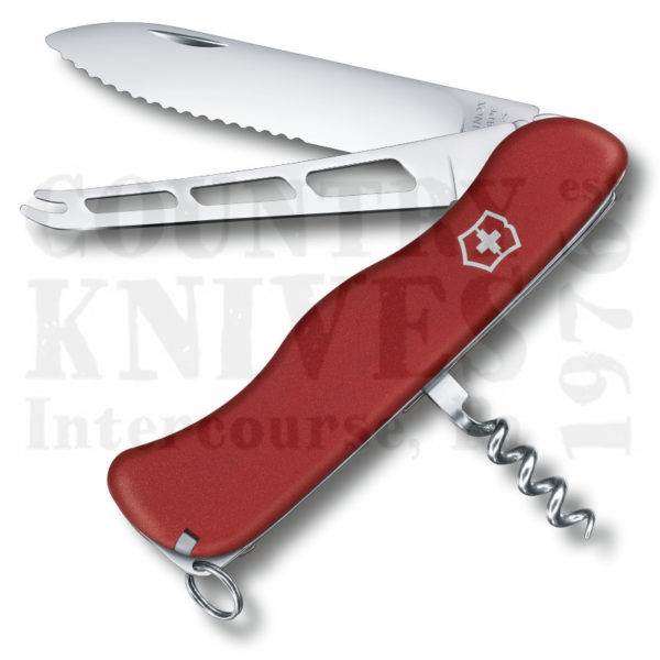 Buy Victorinox Victorinox Swiss Army Knives 0.8303.WUS2 Cheese Knife - Red Fibrox at Country Knives.