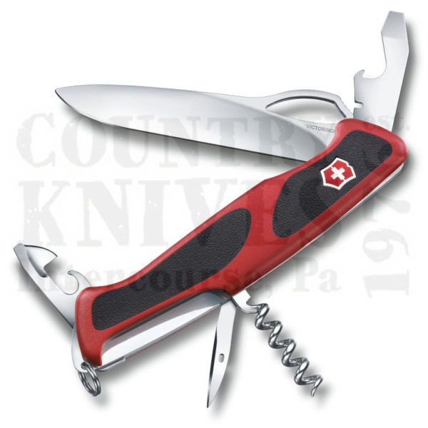 Buy Victorinox Victorinox Swiss Army Knives 0.9553.MCUS2 RangerGrip 61 - Red & Black at Country Knives.