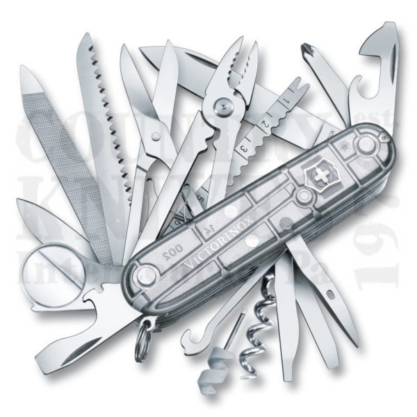 Buy Victorinox Swiss Army 1.6794.T7US2 SwissChamp - SilverTech at Country Knives.