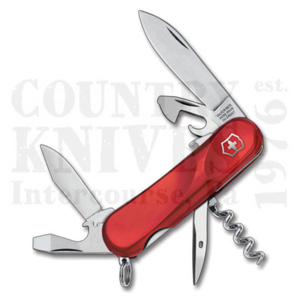 Buy Victorinox Victorinox Swiss Army Knives 2.3603.SEUS2 Evolution S101 - Red at Country Knives.