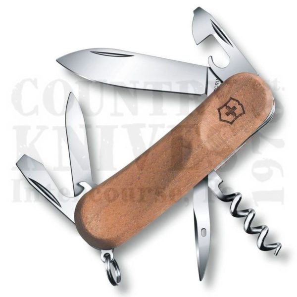 Buy Victorinox Victorinox Swiss Army Knives 2.3801.63US2 EvoWood 10 - Swiss Walnut at Country Knives.