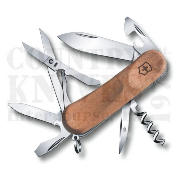 Buy Victorinox Victorinox Swiss Army Knives 2.3901.63US2 EvoWood 14 - Swiss Walnut at Country Knives.