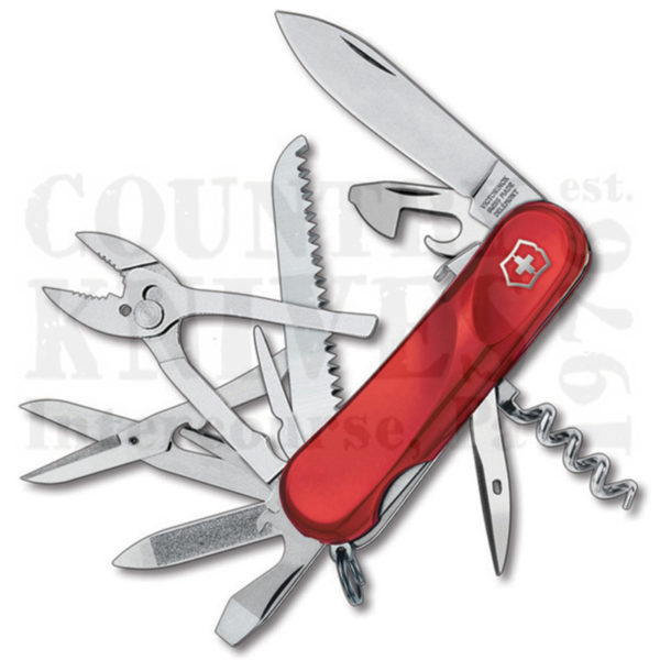 Buy Victorinox Swiss Army 2.3953.SEUS2 Evolution S52 - Red at Country Knives.