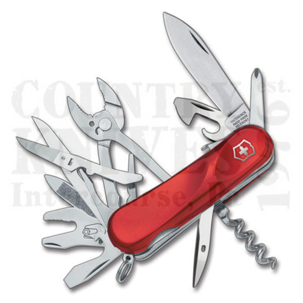 Buy Victorinox Victorinox Swiss Army Knives 2.5223.SEUS2 Evolution S557 - Red at Country Knives.