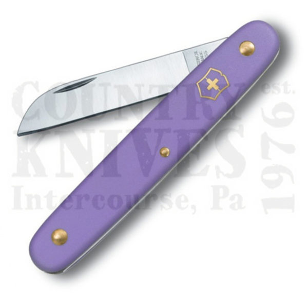 Buy Victorinox Swiss Army 3.9050.22 Floral Knife - Purple Pastel at Country Knives.