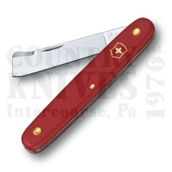 Buy Victorinox Victorinox Swiss Army Knives 39-020 Grafting Knife - Straight Lifter Blade with Red Fibrox Handle at Country Knives.