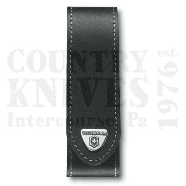 Buy Victorinox Victorinox Swiss Army Knives 4.0505.LUS2 Small RangerGrip Belt Pouch - Black Leather at Country Knives.