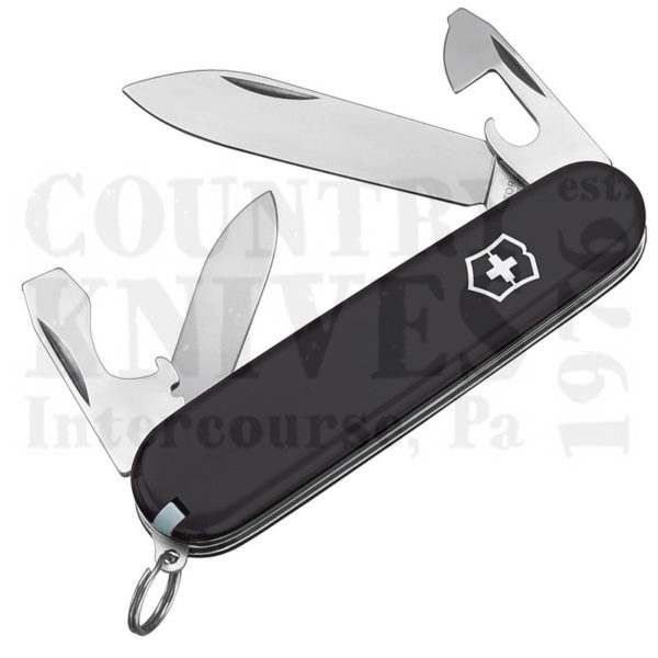 Buy Victorinox Victorinox Swiss Army Knives 53243 Recruit - Black at Country Knives.
