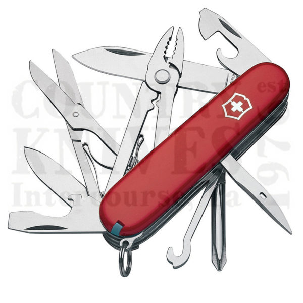 Buy Victorinox Victorinox Swiss Army Knives 53481 Deluxe Tinker - Red at Country Knives.