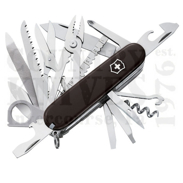 Buy Victorinox Victorinox Swiss Army Knives 53503 SwissChamp - Black at Country Knives.