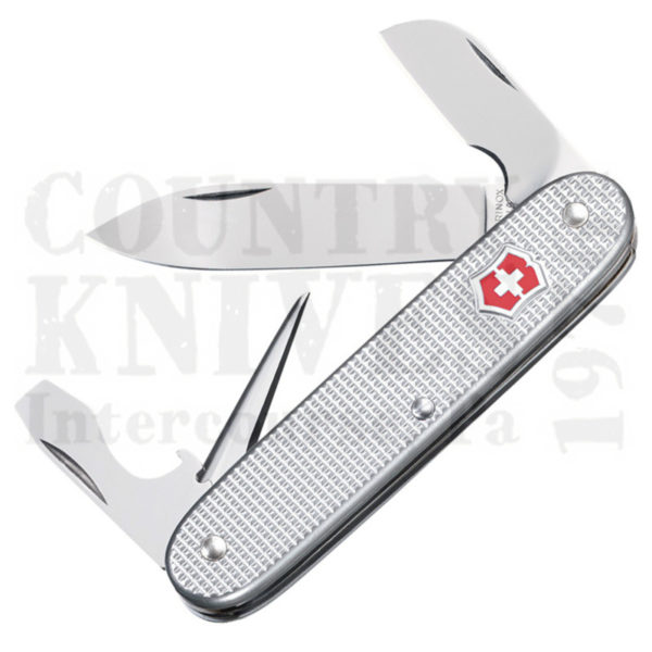 Buy Victorinox Victorinox Swiss Army Knives 53781 Electrician - Silver Ribbed Alox at Country Knives.