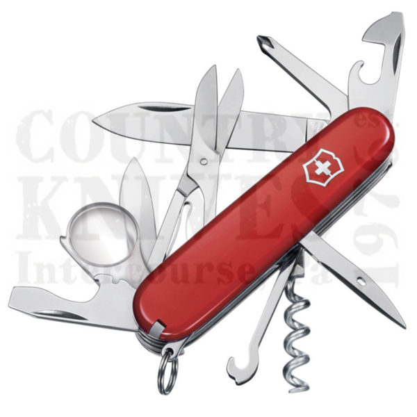 Buy Victorinox Victorinox Swiss Army Knives 53791 Explorer - Red at Country Knives.